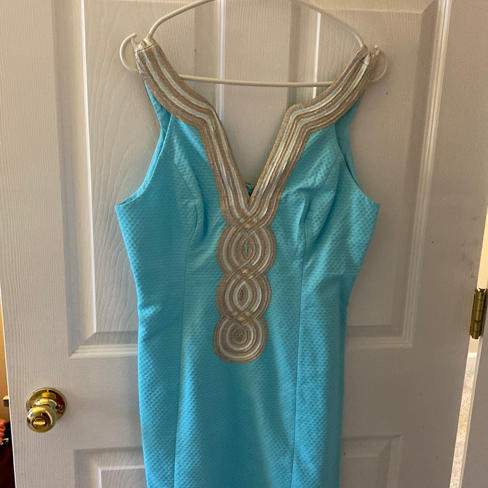 Blue Lilly Pulitzer dress
